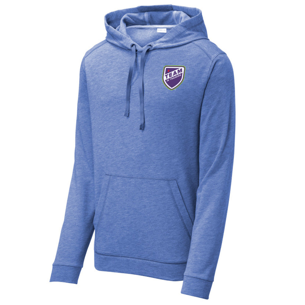 Men's Sport-Tek PosiCharge Tri-Blend Wicking Fleece Hooded Pullover
