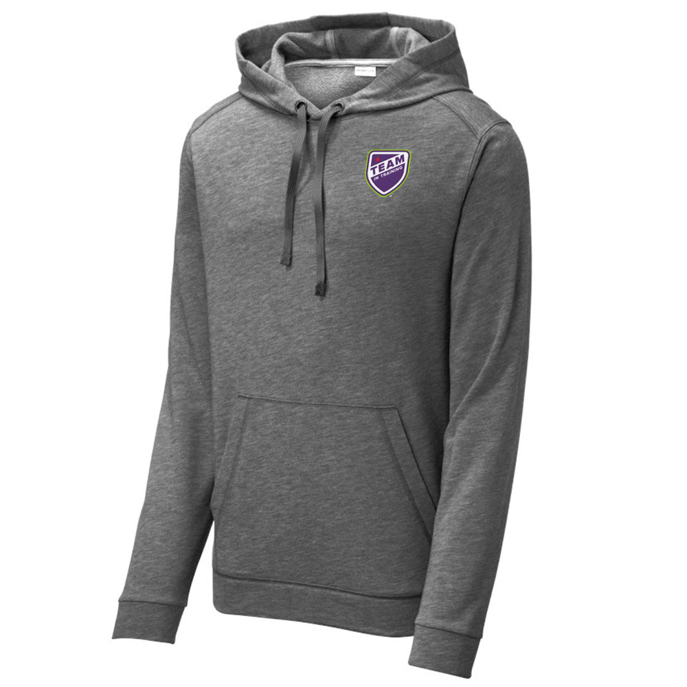 Men's Sport-Tek PosiCharge Tri-Blend Wicking Fleece Hooded Pullover